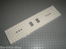 LEGO white Train Base 6 x 24