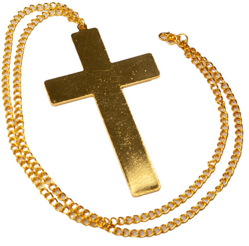 Collier croix une nonne - collier, de