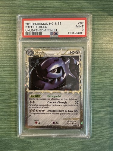Carte pokémon steelix - carte, prime