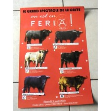 Affiche feria arles spectacle - affiche,