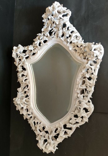Miroir glace mural terre cuite - glace,