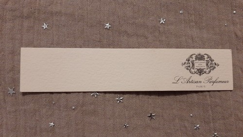 Carte parfumée perfume card - carte,