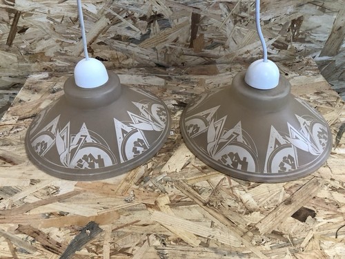 Paire suspension ancienne - suspension, art