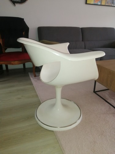 Fauteuil tulipe pivotant - tulipe, du
