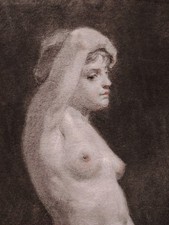Beau Dessin Au Fusain Modèle