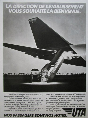 1983 pub compagnie - pub, aerienne