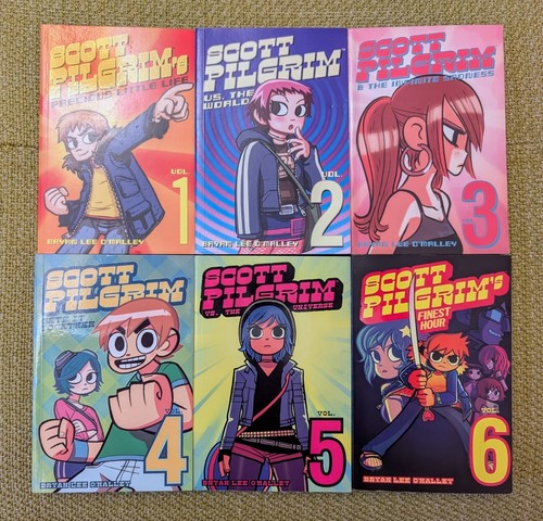 Scott pilgrim all signed - pilgrim,