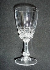 VERRE a digestif 6 cl , modèle POMPADOUR cristal d'arques France choix quantité