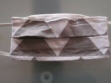 Masques de protection  avec pince nez en tissu adulte 100% coton ( Neuf )