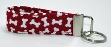 Dog bones crimson red key - dog,