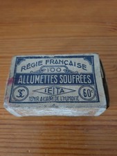 Boite ancienne allumettes