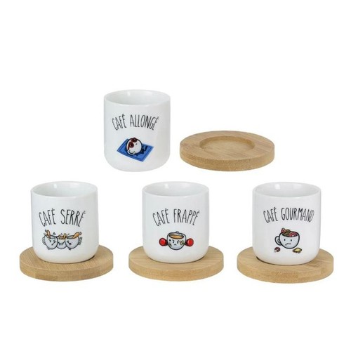 Coffret tasses café - à,
