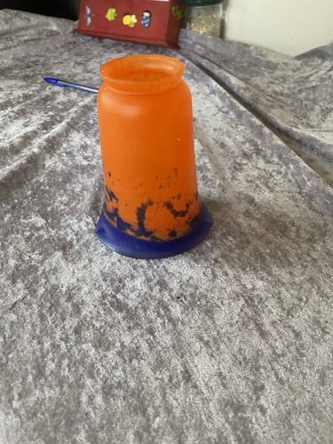 Tulipe pâte verre pour lustre
