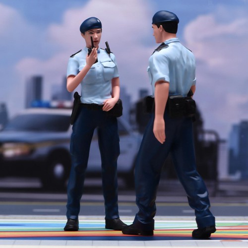 Figurines police de - de, hong