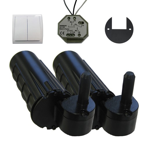 Double motorisation pour - , volet