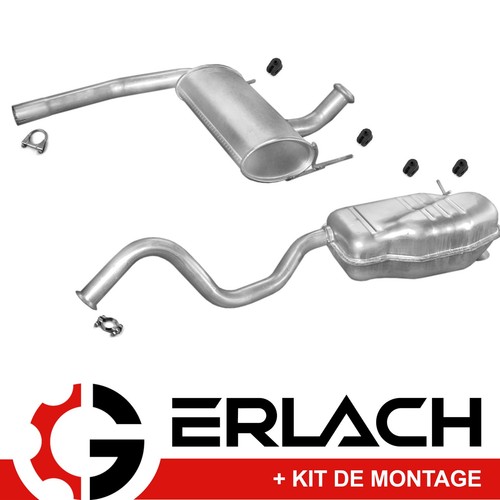 Echappement silencieux pour