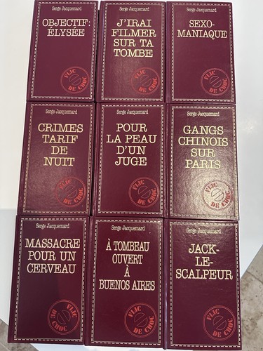 Lot livres serge - 9,