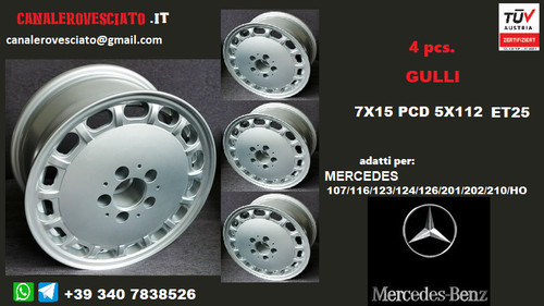 Jantes gulli 15 pouces - 15,
