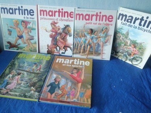 Lot de livres martine - ,