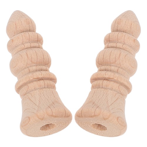 Lot fuseaux en bois - fuseaux,