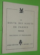FRANCE SCOUT SCOUTISME 1942