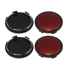 4pcs Noir Base 65mm Diamètre