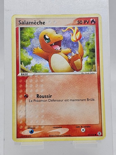 Salamèche reverse holo - salamèche, ex