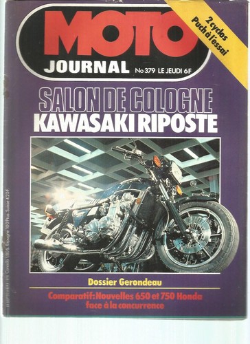 Moto journal 379 honda - journal,