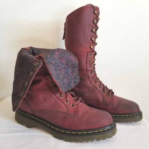 Martens aleina red leather - dr,