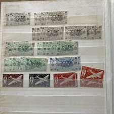 colonies françaises - RÉUNION - Feuilles D’album De Stock Neufs Et Oblitérés