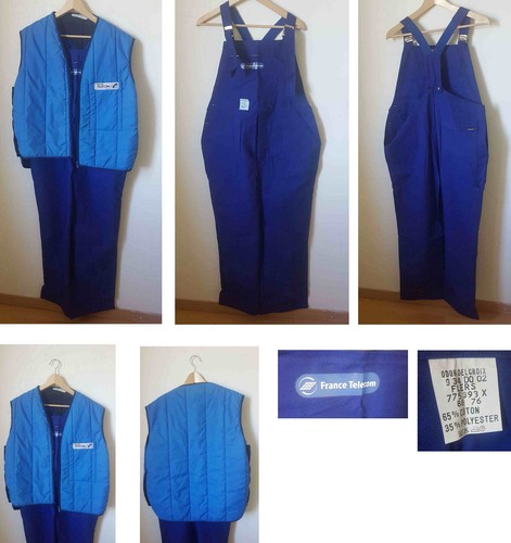 Salopette travail vintage - de,