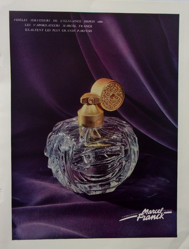 Publicite vaporisateur parfum - ,