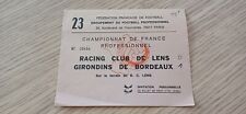 Ticket Billet RC Lens vs. Bordeaux
