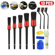 13 PCS Kit D'accessoires Nettoyage Voiture Detailing Brosse Pinceau Car Cleaning