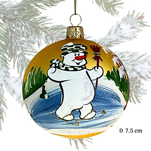 Boule noël verre soufflé - boule,