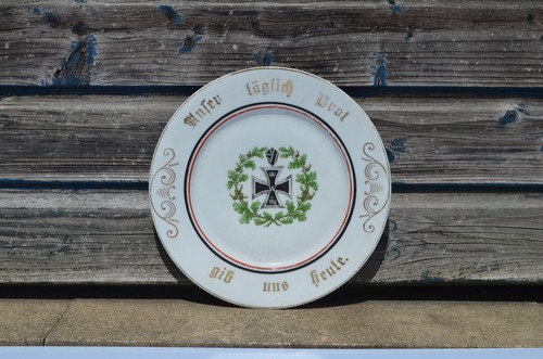 Assiette patriotique allemande