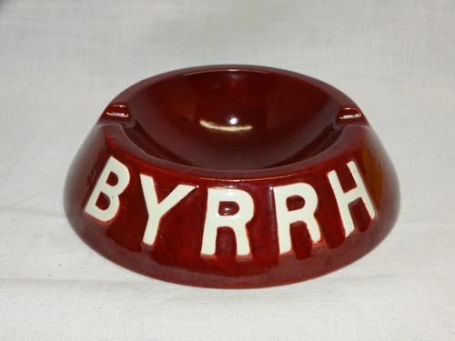 Ancien cendrier byrrh - -,