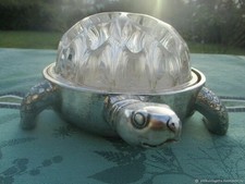 Vase Pique Fleur Tortue Verre