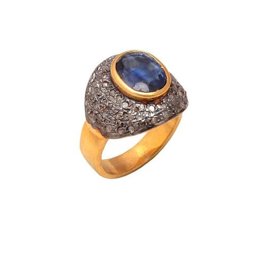 Bague argent sterling - en,