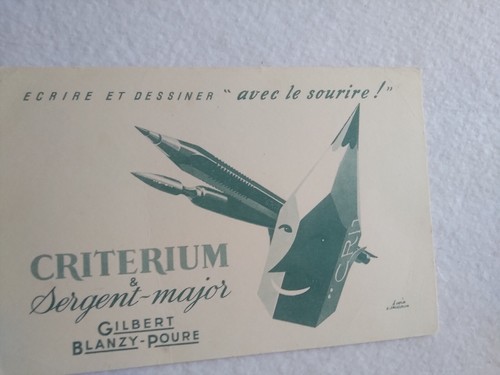 Buvard ancien jean - ancien, jacquelin