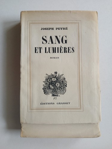 Joseph peyre sang et - sang,