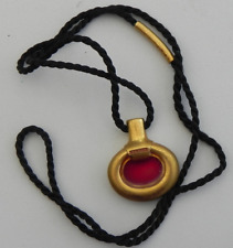 PENDENTIF PARFUM HERMES,SIMILI BOUTEILLE,METAL ET EMAIL/ VINTAGE
