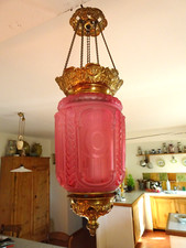 Lanterne ,suspension,luminaire,lampe.XIX°.Lustre,plafonnier.Baccarat.