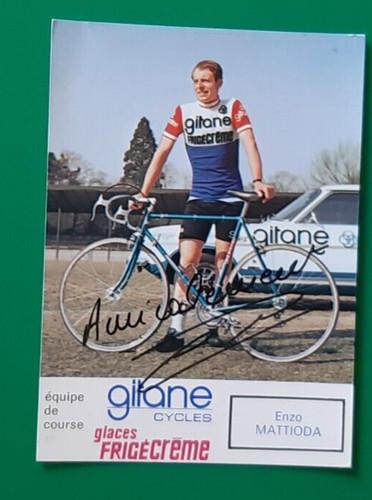 Cyclisme carte cycliste enzo - carte,
