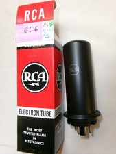 LAMPE RCA 6L6 = VT-115 = CV1948 METAL Beam Power TUBE fully tested NOS =°=