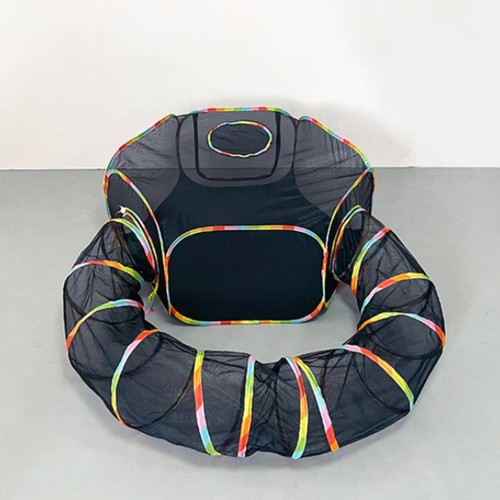 Enclos pliable avec tunnel - enclos,