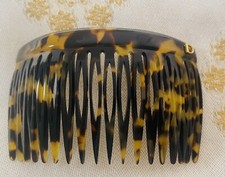 Peigne à chignon Barrette à cheveux Vintage Devisage Paris luxury Bar barrette