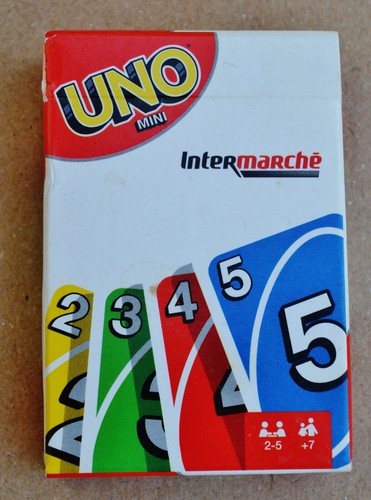 Jeu cartes uno - de, →