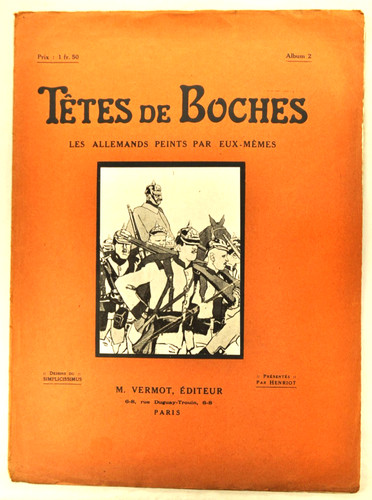Henriot tetes boches album - tetes,