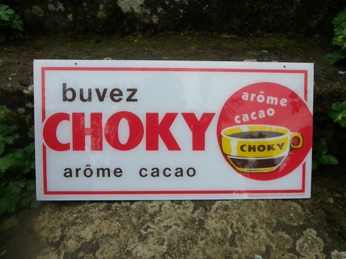 Plaque publicitaire vintage - publicitaire,